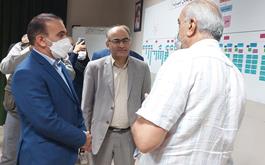 بازدید رئیس کل سازمان نظام پزشکی  از انجمن خیریه حمایت از بیماران سرطانی( مهرانه) زنجان