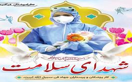  دومین شهید مدافع سلامت استان بوشهر به خاک سپرده شد