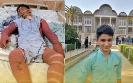 شرایط نوجوان فداکار ایذه‌ای در بیمارستان اصفهان پایدار است