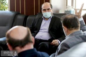 دیدار ریس کل سازمان نظام پزشکی کشور با استاندار تهران 25 مهر 1400