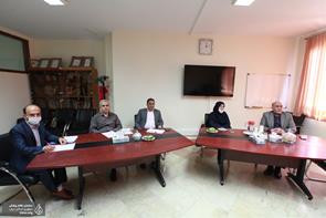 جلسه کارشناسی معاون فنی و نظارت سازمان نظام پزشکی با مدیر کل بیمه سلامت استان تهران