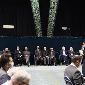مراسم یادبود دکتر مسلم بهادری در مسجد دانشگاه تهران 5 اردیبهشت 1400 