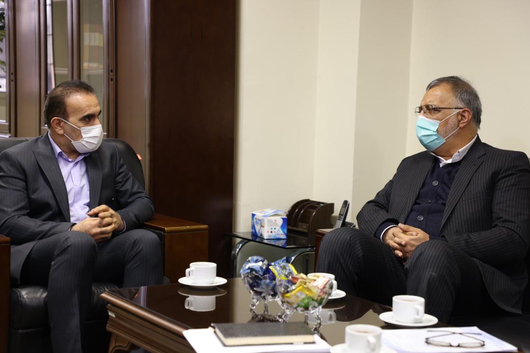 حضور شهردار تهران در سازمان نظام پزشکی 