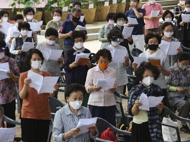 اجباری شدن ماسک در سئول