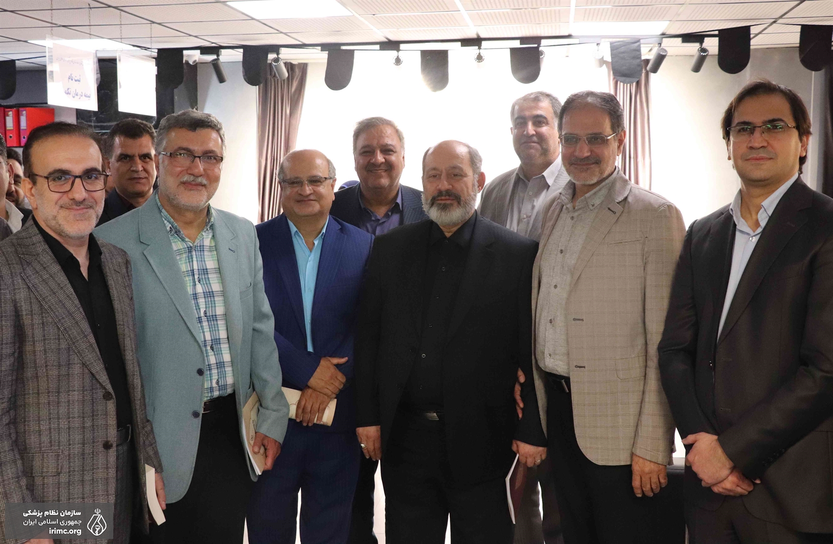 آیین رونمایی از دیوار مفاخر ساختمان سازمان نظام پزشکی